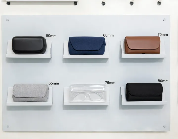 Eyewear case application board illustration